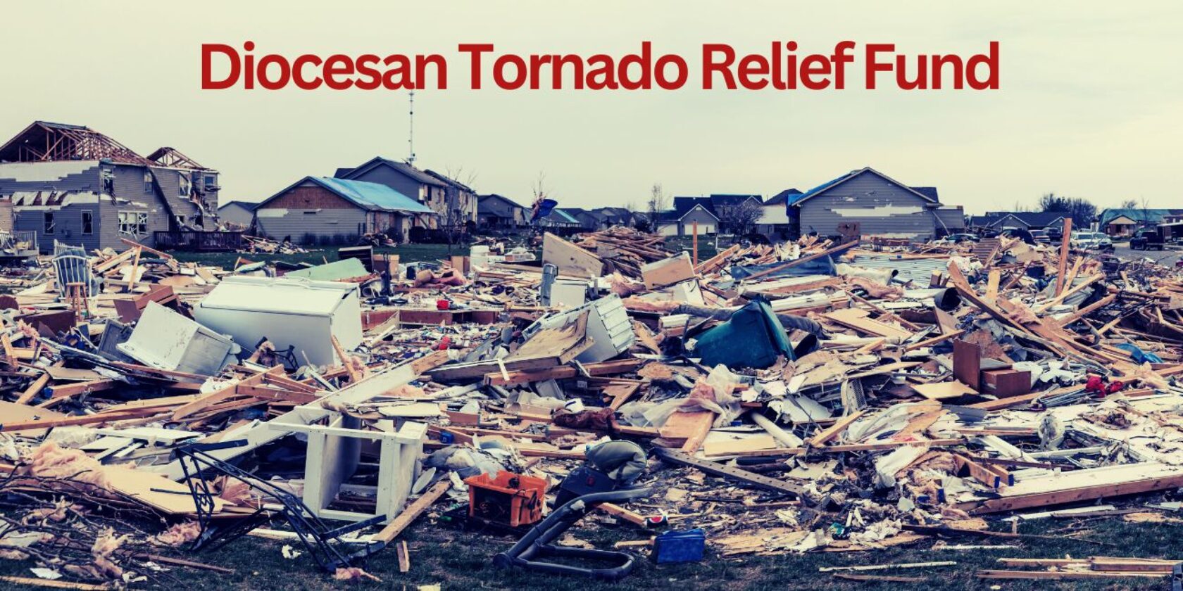 Make a donation to disaster/tornado relief