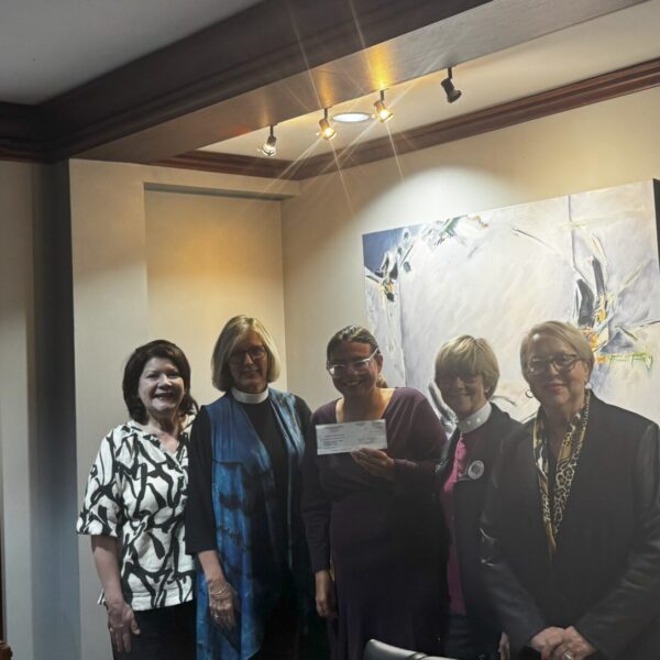 Christ Church Parishioner, Katie Battle, Donates $1,500 in Proceeds from Art Exhibition to Hurricane Relief Fund