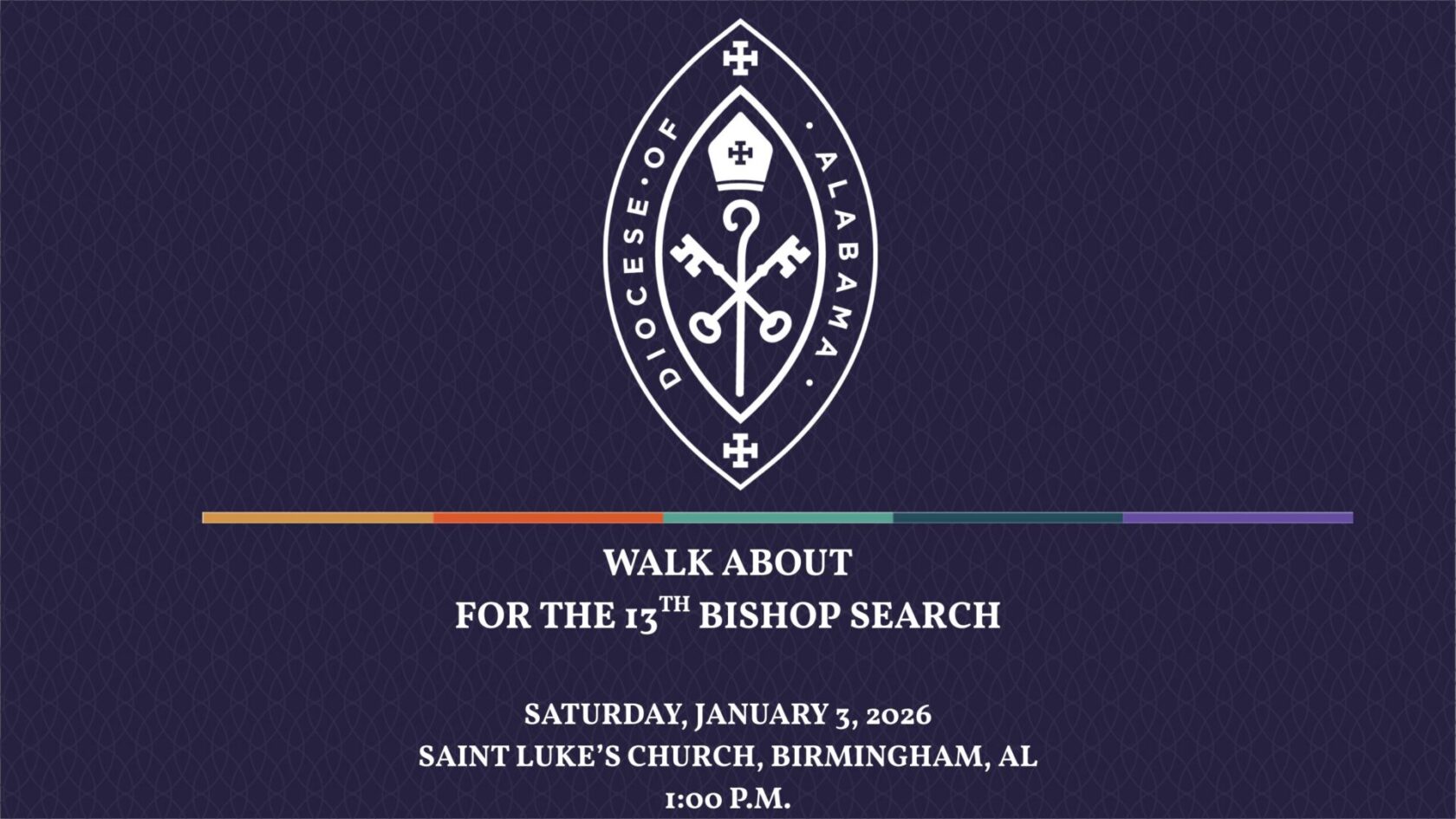 Walkabout for the Election of the 13th Bishop of the Diocese of Alabama