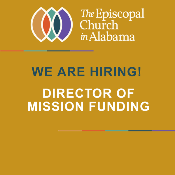 We are hiring – Director of Mission Funding