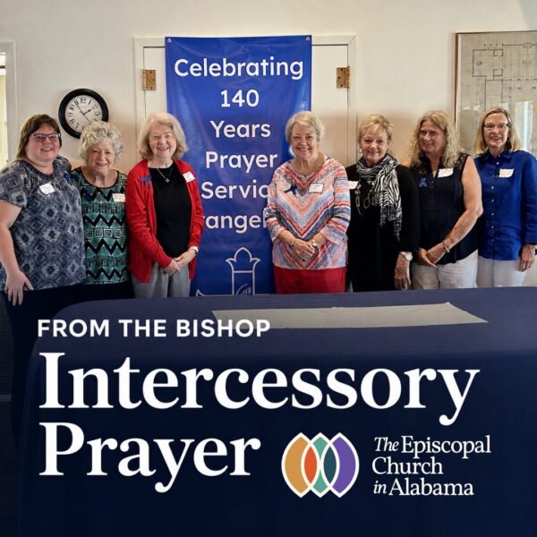 From the Bishop: Intercessory Prayer